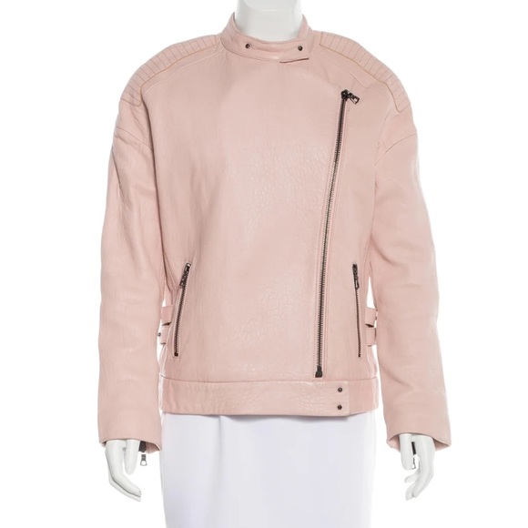 NWT J Brand leather biker jacket - Picture 3 of 11